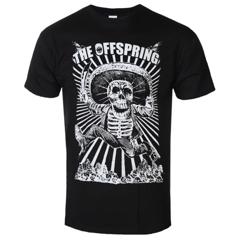 Offspring  Jumping Skeleton Unisex Tee Shirt